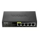 Switch D-Link DES-1005P, fara management, cu PoE, 5x100Mbps-RJ45 (1xPoE+)