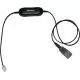 Adaptor Cablu Jabra Smart Cord, QD la RJ10, 0.8m