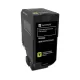 Cartus toner Lexmark 84C2HYE yellow, 16k ,compatibil cu CX725de, CX725dhe, CX725dthe