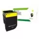 Cartus Toner Lexmark 70C2XYE Yellow, 4.000 pagini