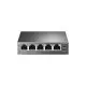 Switch Tp-Link JetStream, fara management, cu PoE, 5x1000Mbps RJ45