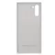 Capac protectie spate Samsung Leather Cover EF-VN970 pentru Galaxy Note 10 (N970), White