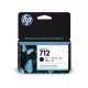 Cartus Inkjet HP 712, 38ml, Black