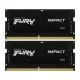 Memorie Notebook Kingston Fury Impact KF548S38IBK2-16, 16GB(2 x 8GB) DDR5, 4800Mhz