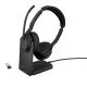 Casti Jabra Evolve2 55, Link380a, MS, Stereo, Charging Stand
