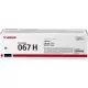 Cartus Toner Canon 067H, 2350 pagini, Cyan