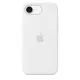 Husa de protectie Apple pentru iPhone 16e, Silicon, White