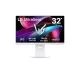 Monitor LED LG UltraGear 32G810SA-W, 31.5", 4K Ultra HD, 144Hz, 1ms, White