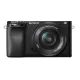 Aparat foto mirrorless Sony Alpha 6100 (ILCE6100AKB), 24.2 Mpx + Obiectiv SEL16502 16- 50mm II, Negru