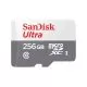 Card de memorie SanDisk Ultra Lite, Micro SDXC, 256GB, Class 10, UHS-I, White/Grey