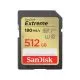 Card de memorie SanDisk Extreme, SDXC, 512GB, Class 10, UHS-I, V30