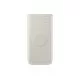 Baterie Portabila Samsung EB-U2510XUEGEU, 10000mAh, Wireless, Beige