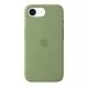 Husa de protectie Apple Silicone Case cu MagSafe pentru iPhone 17e, Silicon, Light Moss