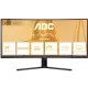 Monitor LED AOC CU34B3E, 34", Curbat, WQHD, 120Hz, 1ms, Black