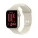 Smartwatch Apple Watch SE 3 GPS + Cellular (2025), 44mm, Carcasa Starlight Aluminium, Bratara Sand Sport Band - S/M