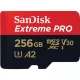 Card de memorie Sandisk Extreme Pro, MicroSDXC 256GB + Adaptor SD