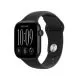 Smartwatch Apple Watch 12 GPS, 42mm, Carcasa Black Aluminium, Bratara Black Sport Band - S/M