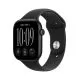 Smartwatch Apple Watch 12 GPS + Cellular, 46mm, Carcasa Black Aluminium, Bratara Black Sport Band - S/M