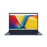 Notebook Asus VivoBook X1704MA, 17.3" Full HD, Intel Core 7 350, RAM 16GB, SSD 512GB, No OS, Quiet Blue, fara incarcator