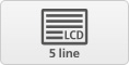 Afişaj LCD uşor de utilizat